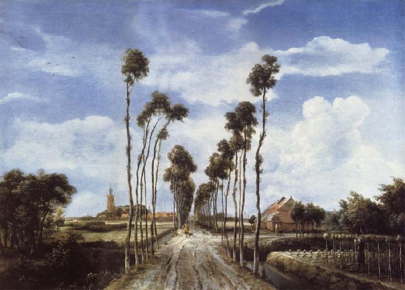 Meindert Hobbema The Avenue at Middelharnis